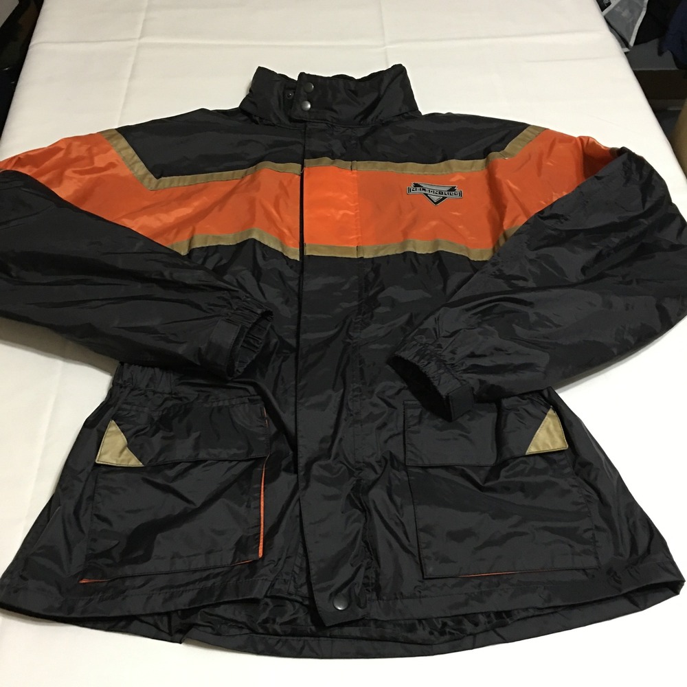 Nelson-Rigg Volante Motorcycle Jacket Mens Large Waterproof Ventilated Rainsuit